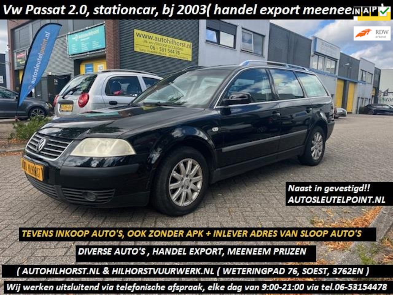Volkswagen Passat Variant - 2.0-20V Arctic 2.0-20V Arctic ( handel export meeneemprijs ) - AutoWereld.nl