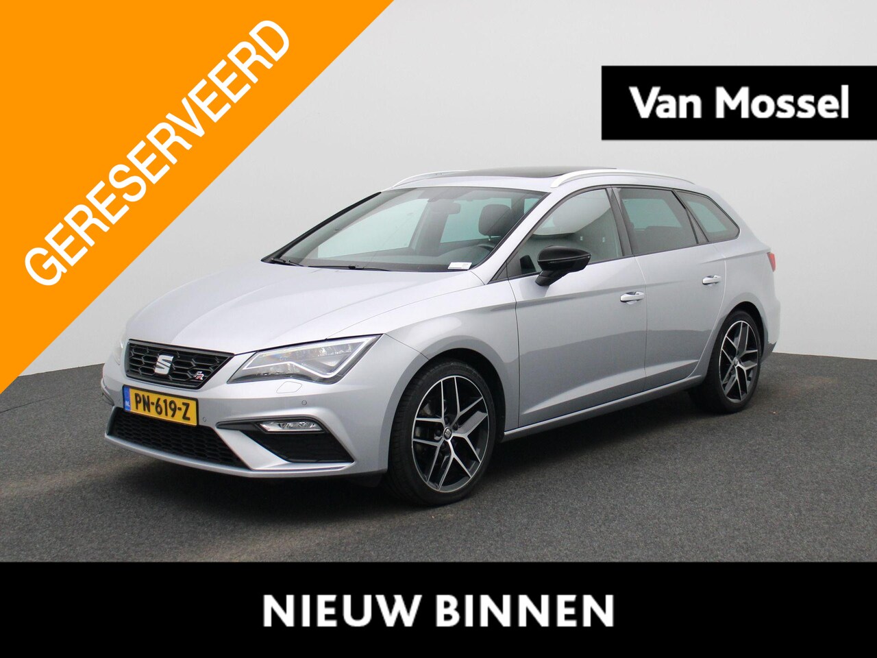 SEAT Leon ST - 1.4 EcoTSI FR | Apple Carplay / Android Auto | Parkeersensoren | Achteruitrijcamera | Pano - AutoWereld.nl