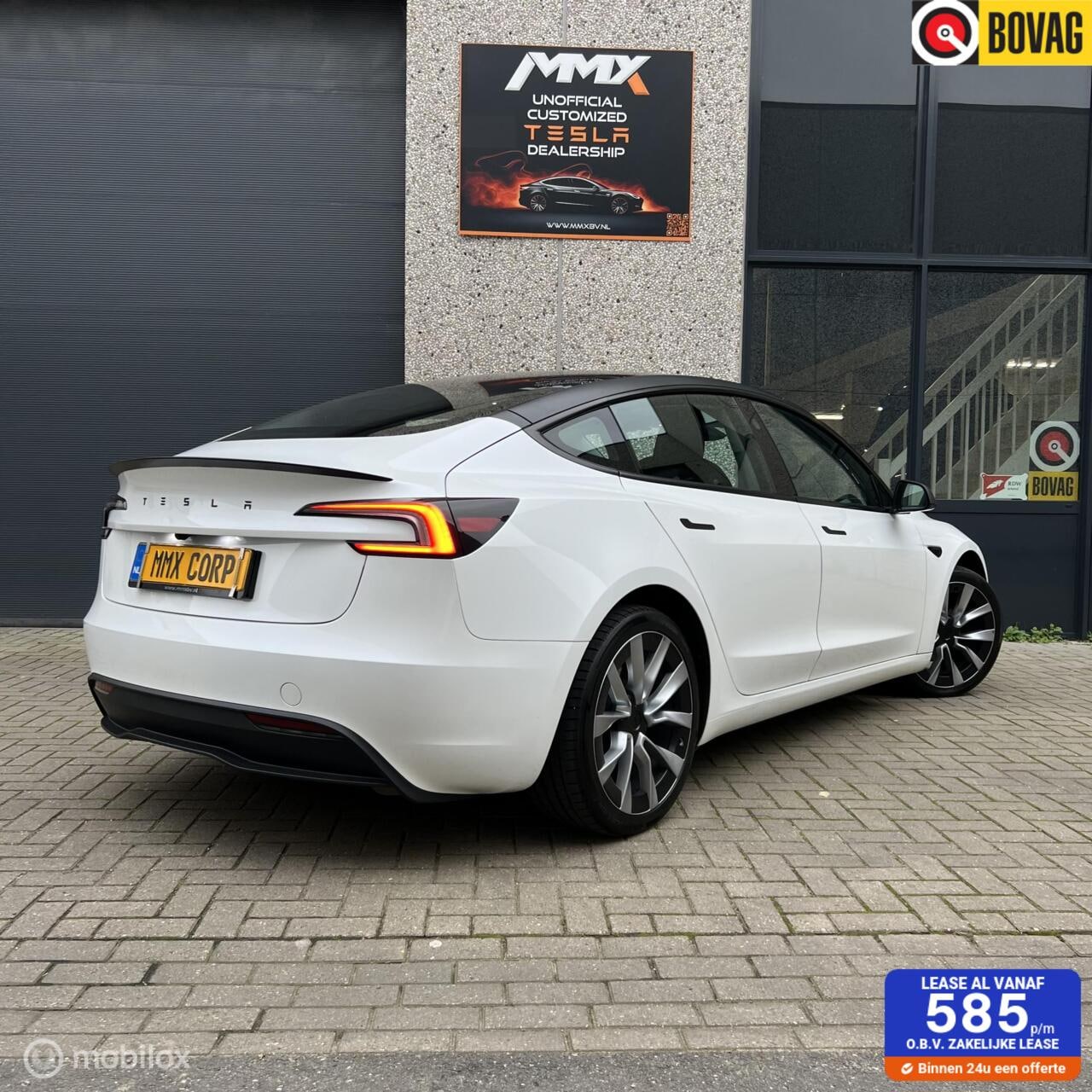 Tesla Model 3 - SR+ HIGHLAND 2024 + MMX Pack + Pillar Delete - AutoWereld.nl