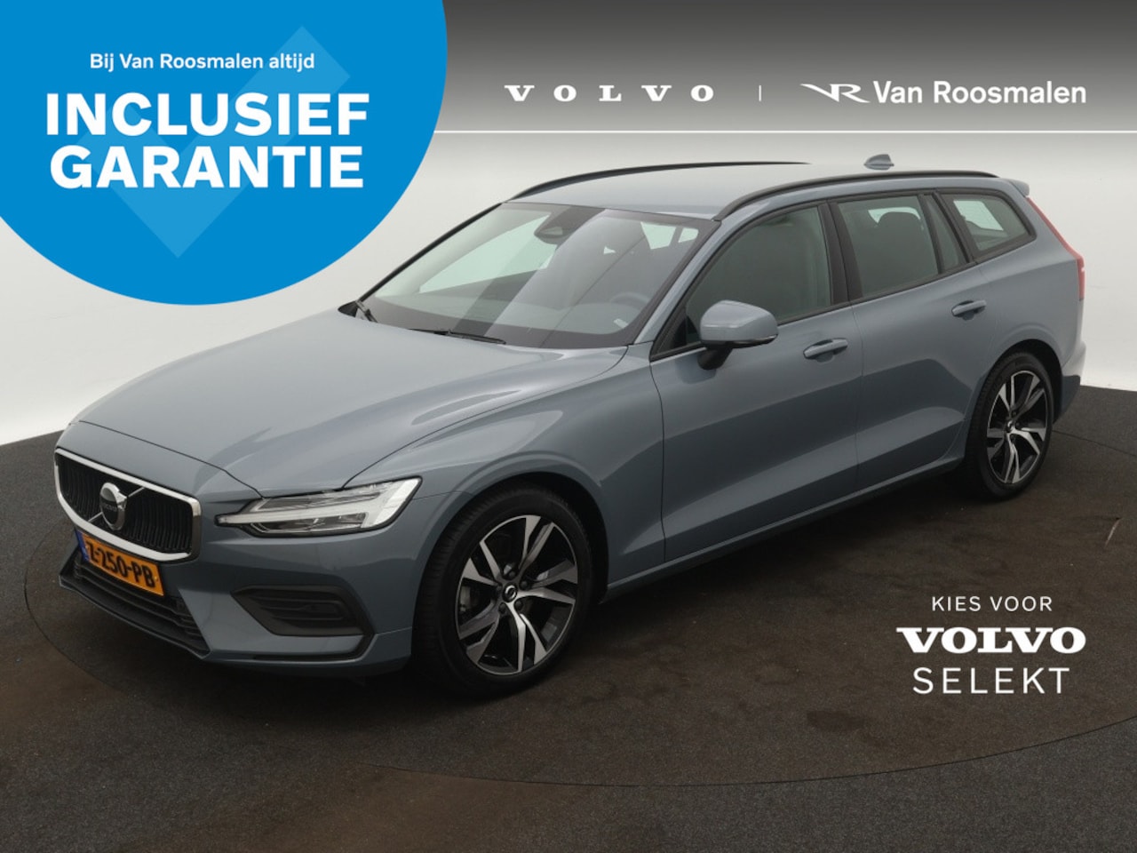 Volvo V60 - 2.0 B3 Essential Edition | 18 inch velgen | adaptive cruisecontr - AutoWereld.nl