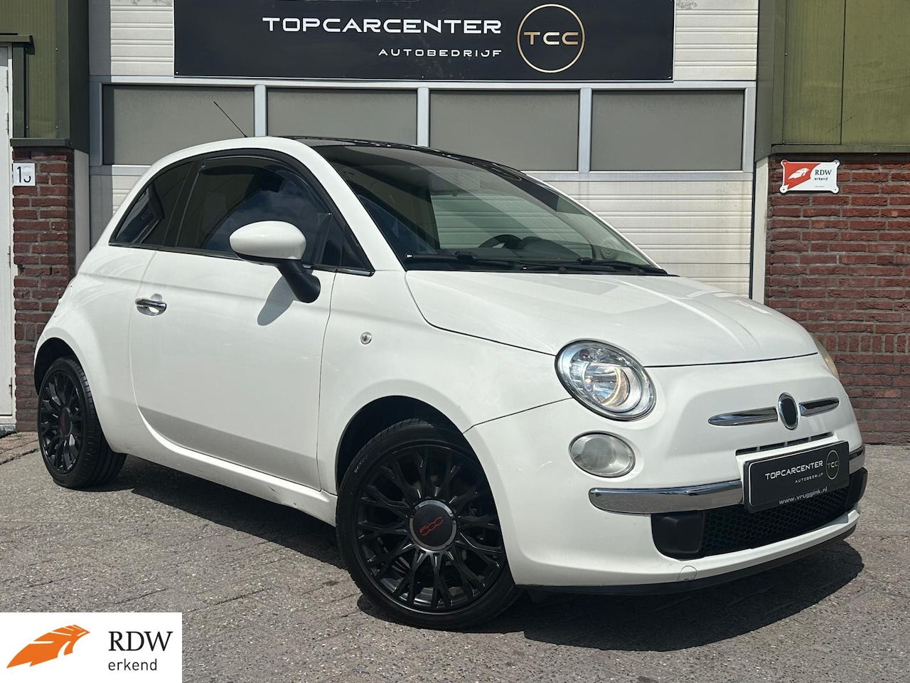 Fiat 500 - 0.9 TwinAir Lounge/AIRCO/PANO/LM.VELG/APK - AutoWereld.nl
