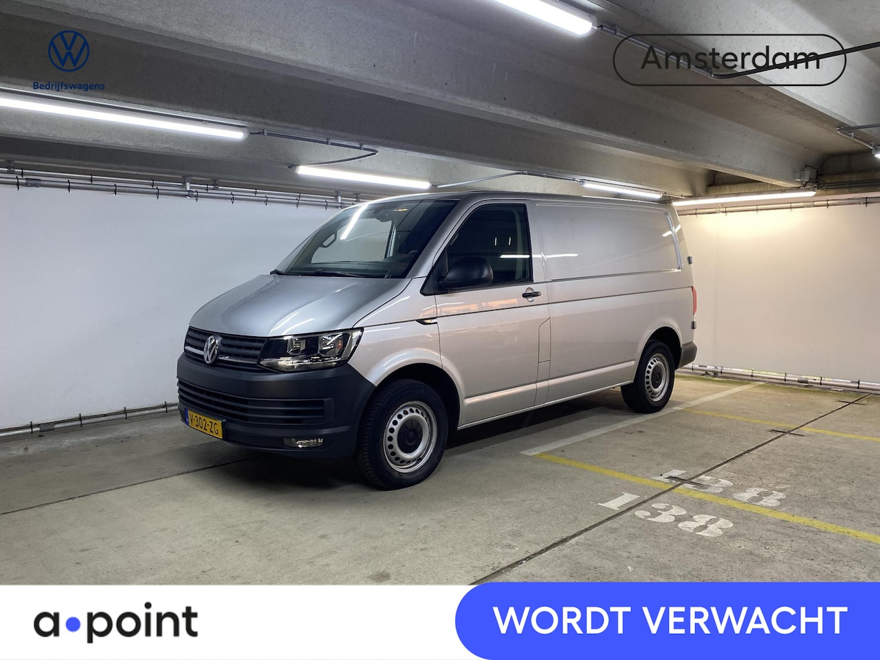 Volkswagen Transporter - 2.0 TDI L1H2 Comfortline 102 pk | Navigatie | Parkeersensoren achter | Cruise control | Ai - AutoWereld.nl