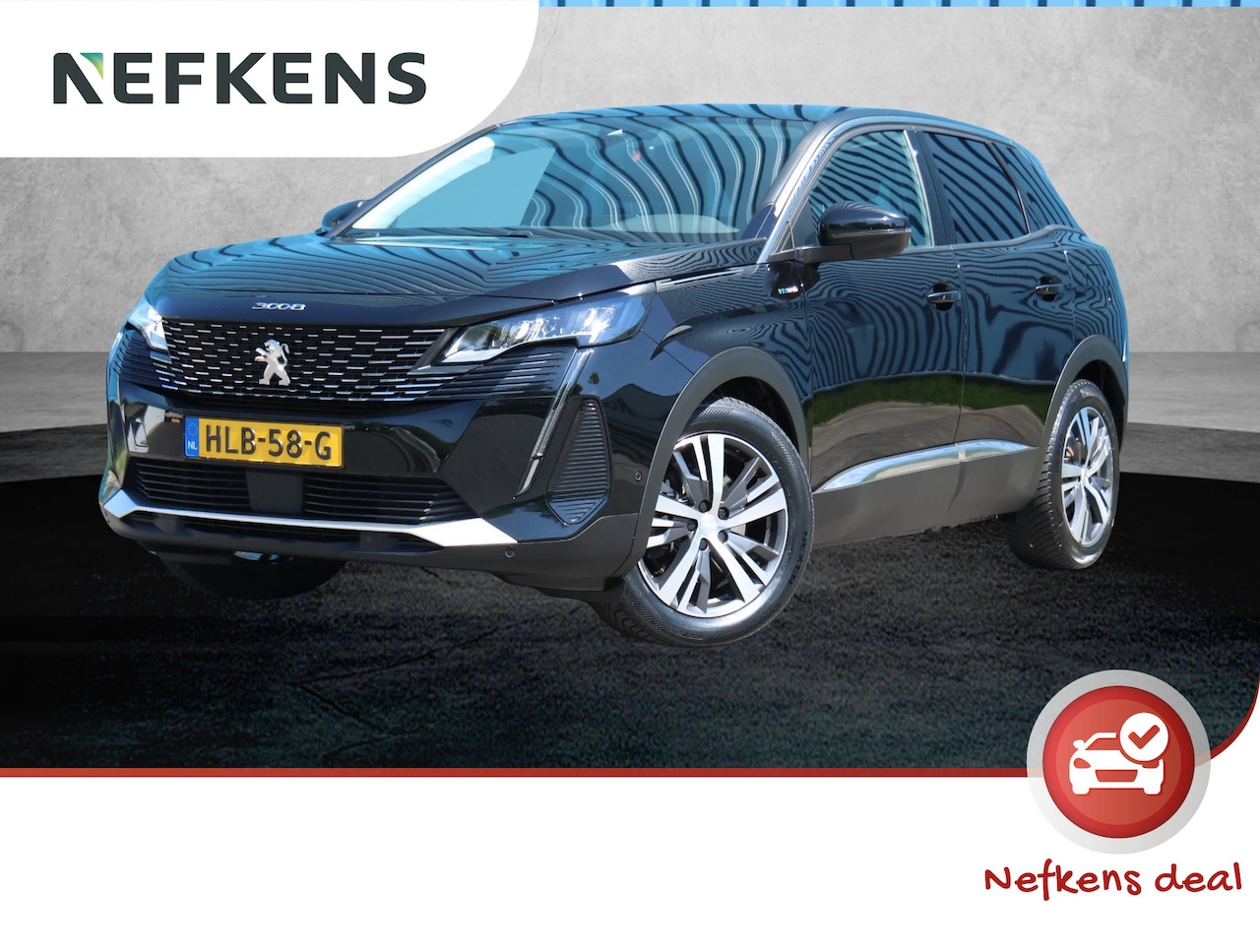 Peugeot 3008 - 1.6 HYbrid 225PK Blue Lease Allure | Climate Control | Camera | Cruise Control | Stoelverw - AutoWereld.nl