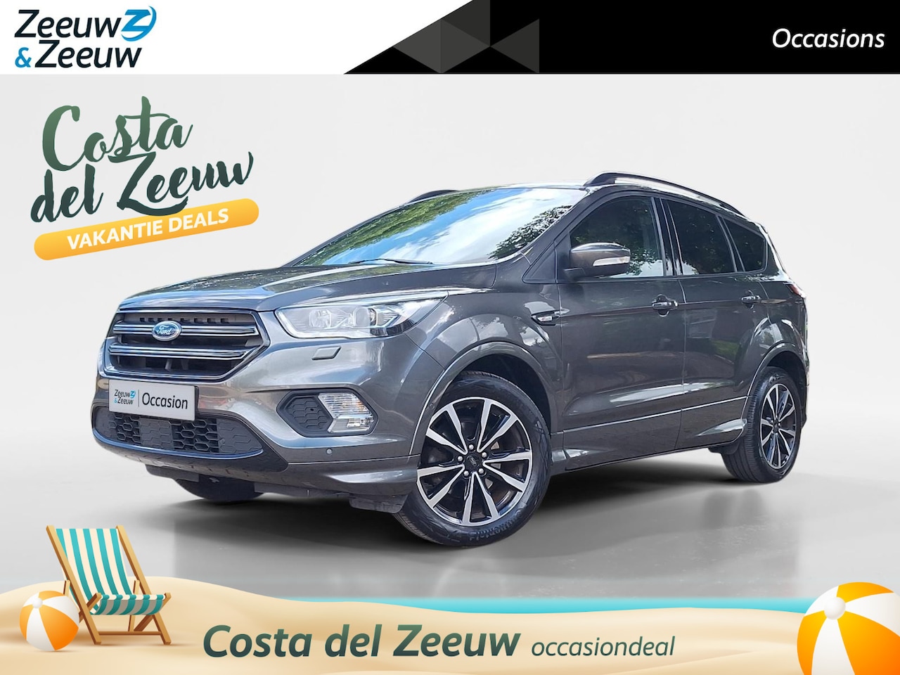Ford Kuga - 1.5 EcoBoost ST Line 150PK | Trekhaak | 2000KG Trekgewicht | Achterspoiler | Voorruitverwa - AutoWereld.nl