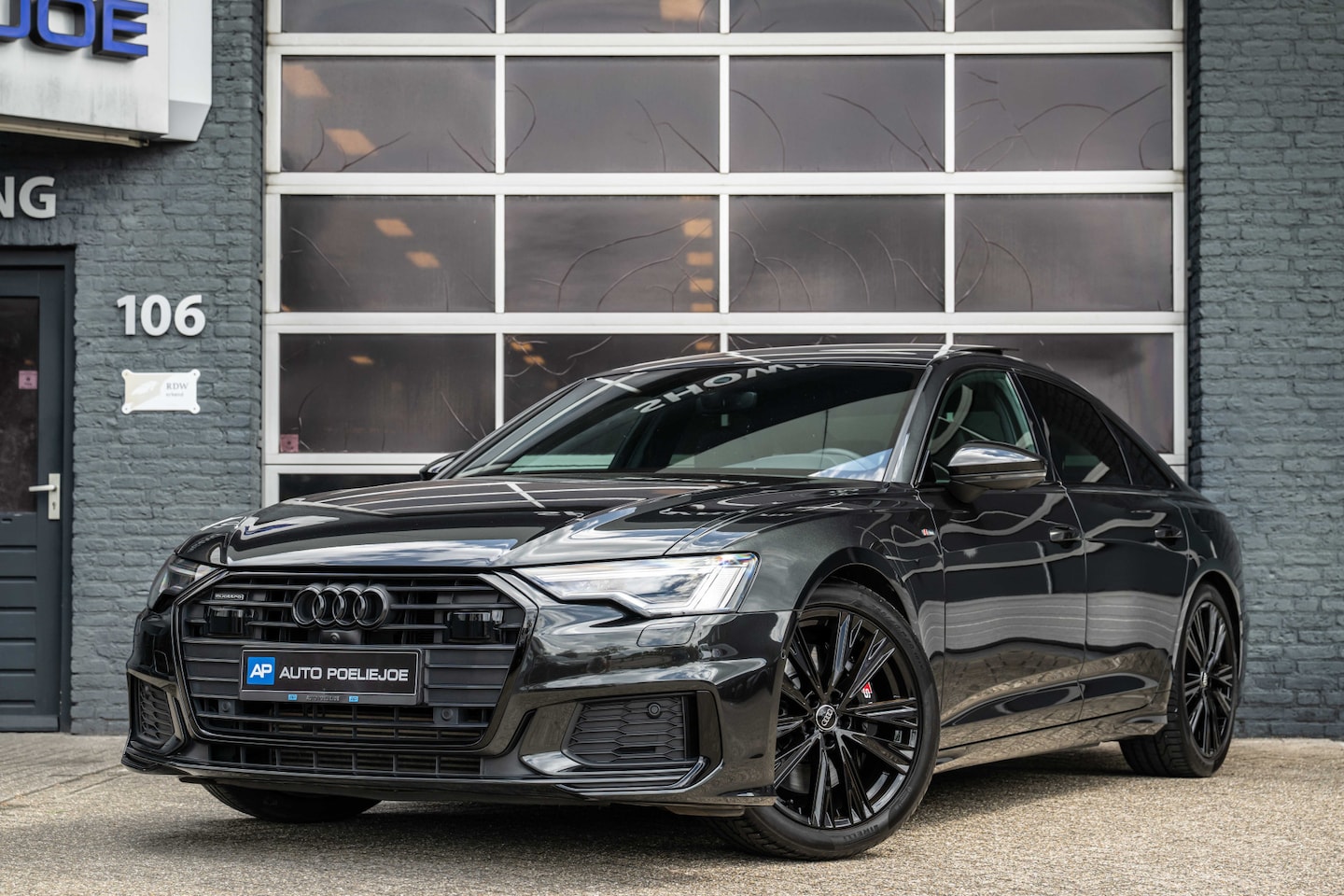 Audi A6 Limousine - 50 TFSI e quattro S edition Pano, Leder, 3x S-Line, LM20, ACC, 300PK, Top View, Matrix-Led - AutoWereld.nl