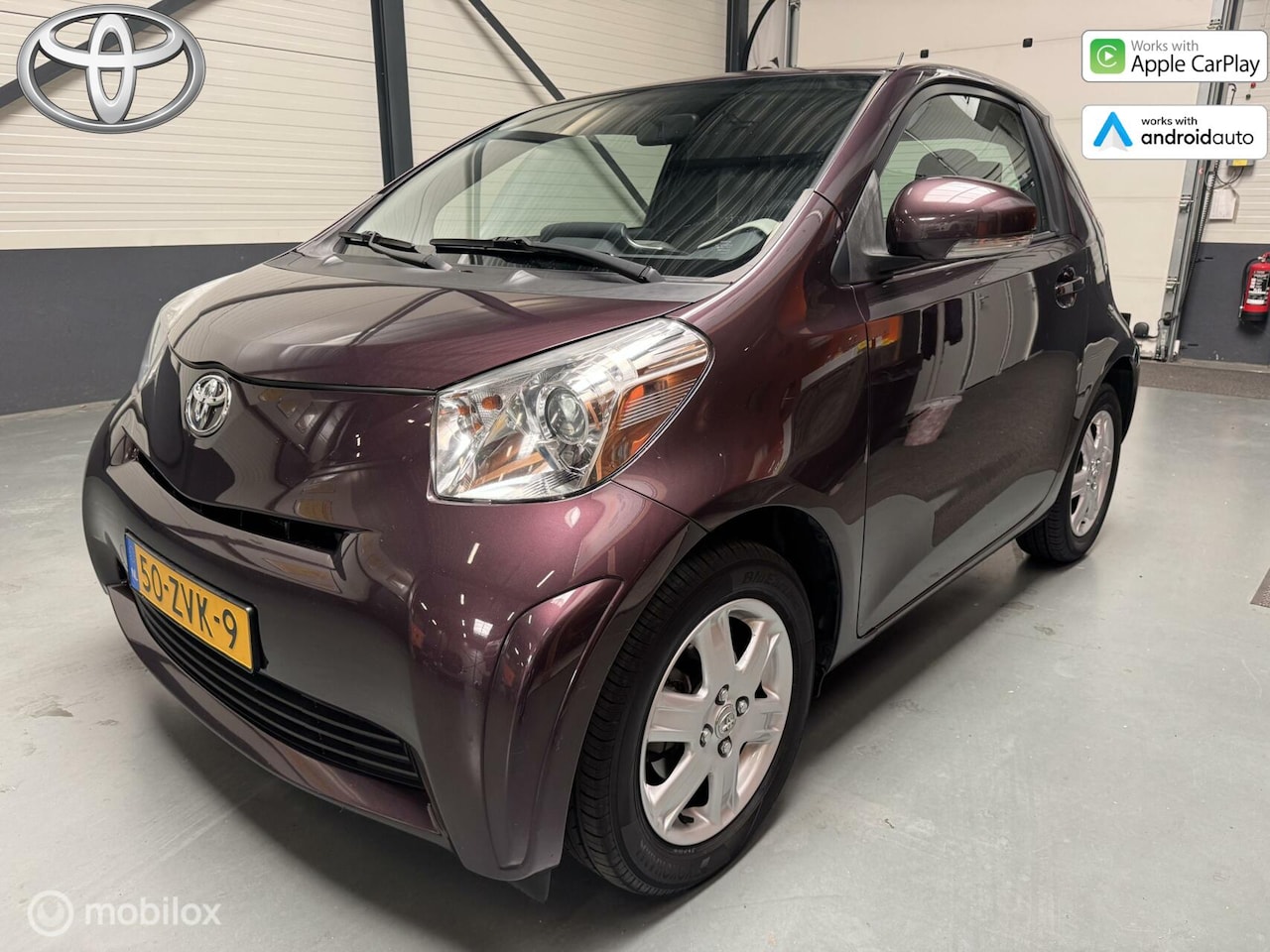 Toyota iQ - 1.4 D-4D 90PK Leer|Airco|Uniek|Dealer-Auto! - AutoWereld.nl