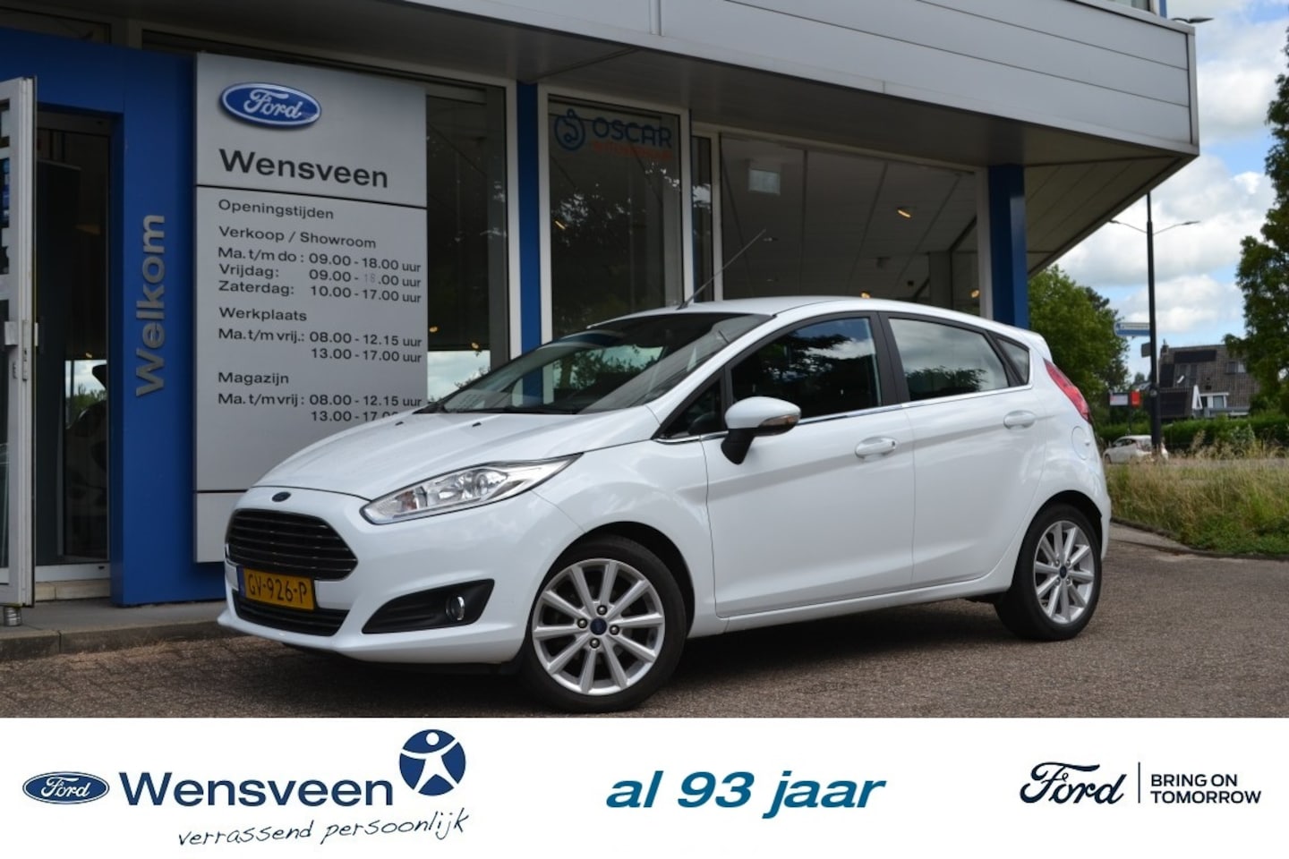 Ford Fiesta - 1.0T 100PK TITANIUM 5-deurs Navigatie - AutoWereld.nl