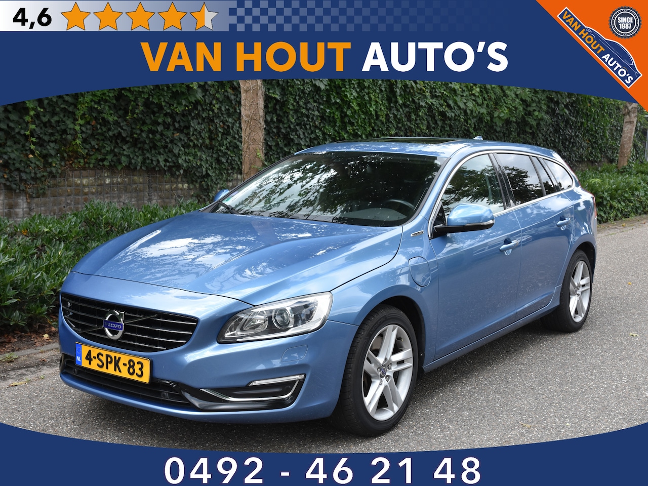 Volvo V60 - 2.4 D6 AWD Plug-In Hybrid Summum 2.4 D6 AWD Plug-In Hybrid Summum - AutoWereld.nl