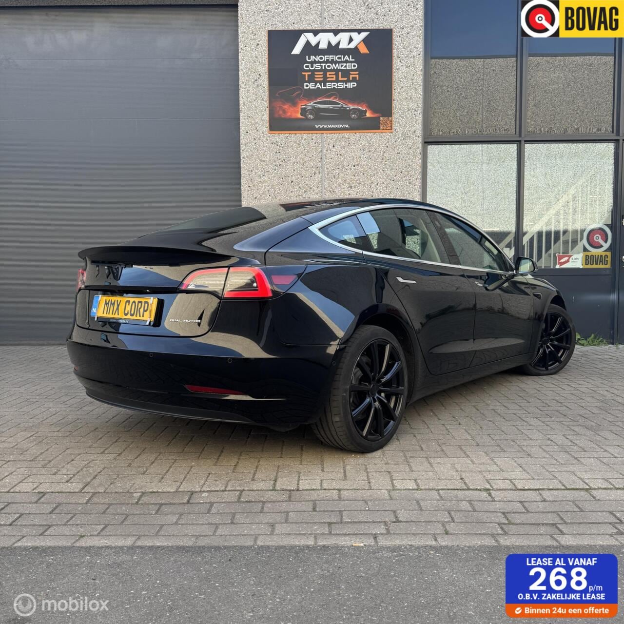 Tesla Model 3 - Long Range RWD Long Range AWD 78kWh Custom Velgen MMX PACK - AutoWereld.nl