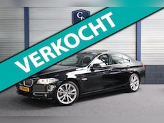 BMW 5-serie - 528i High Executive FACELIFT/LCI/SCHUIFDAK/LEER+S.VERWARMING+MEMORY/LMV/CAM/CRUISE/ECC/12