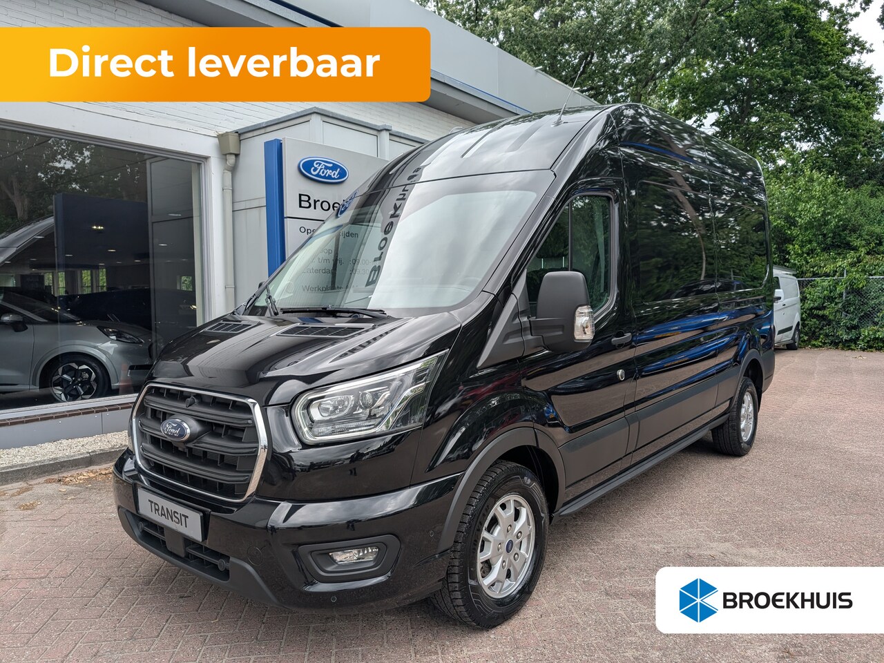 Ford Transit - 350 2.0 TDCI L3H3 Limited 170PK AUT. | Adaptive Cruise | Dode Hoek detectie | Bi-Xenon | A - AutoWereld.nl