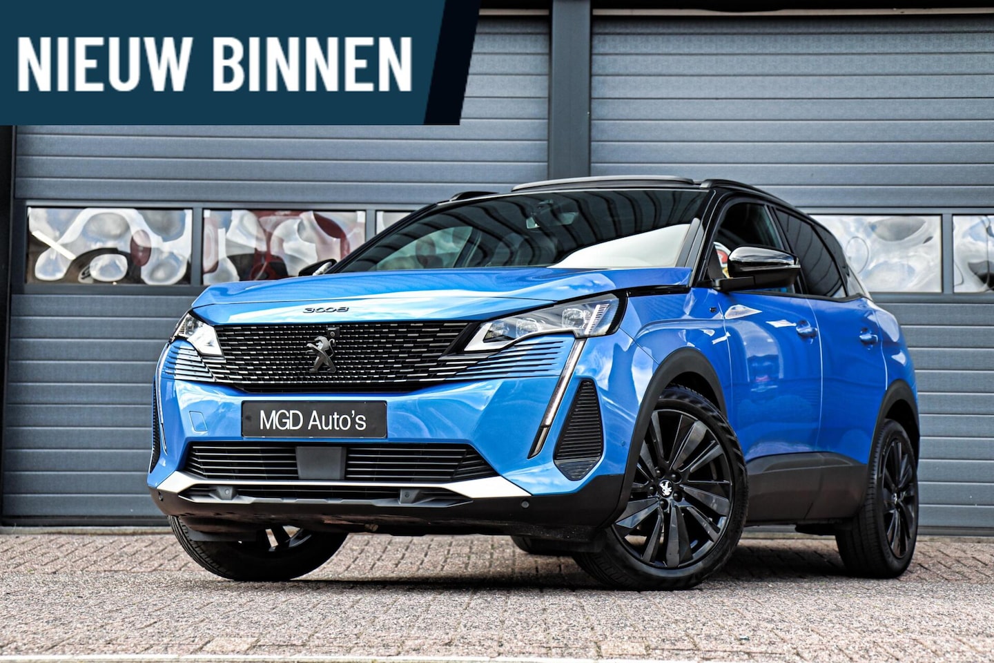 Peugeot 3008 - 1.2 PureTech GT-Line Black Pack /LED/PANODAK/CAMERA/KEYLESS/ACC/DODE-HOEK/CARPLAY! - AutoWereld.nl