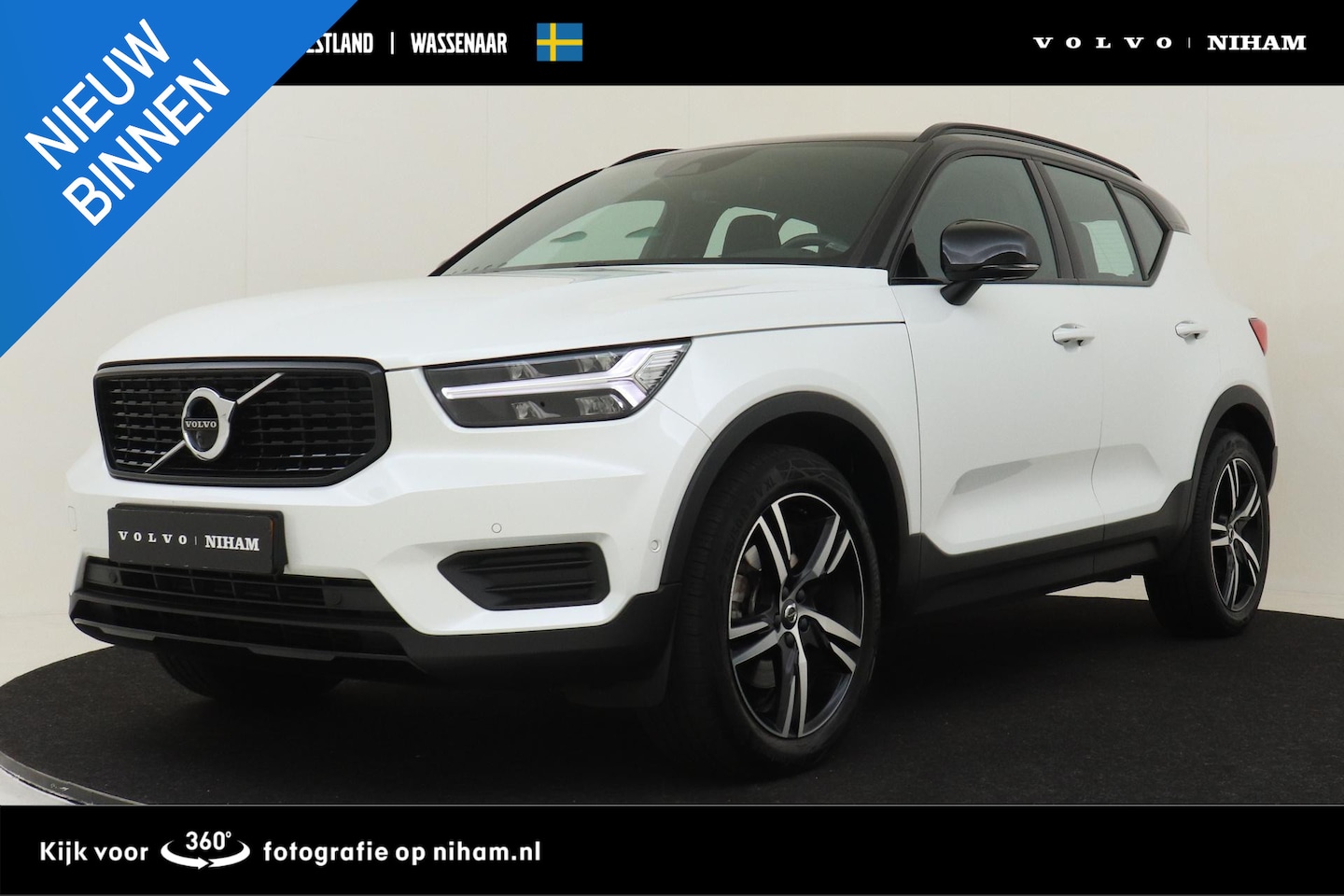 Volvo XC40 - T4 AUT. AWD R-DESIGN -POWER-SEATS|360°CAM|AUT.PARKEREN|STANDKACHEL|19"|BLIS|KEYLESS|TREKHA - AutoWereld.nl