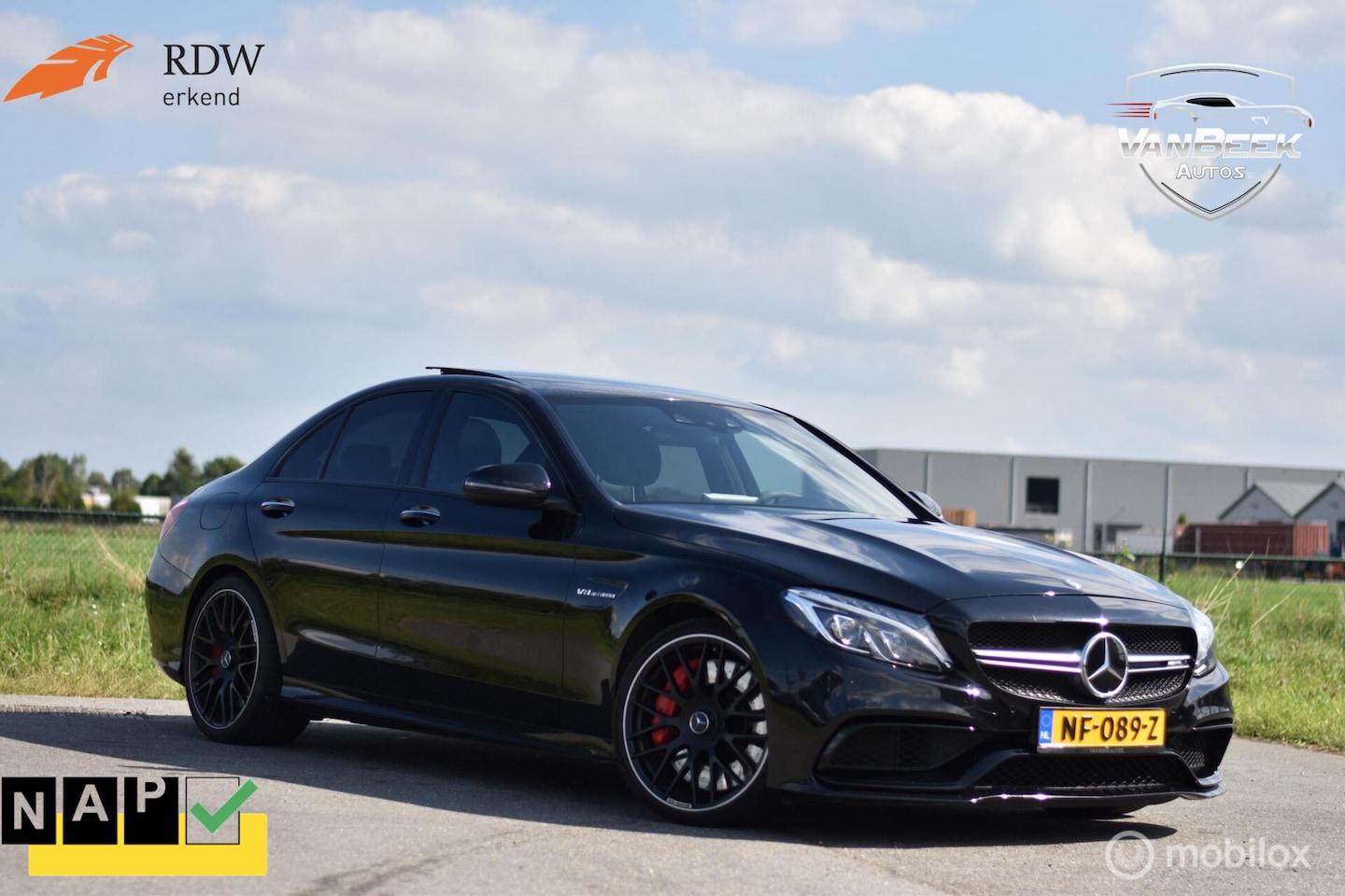 Mercedes-Benz C-klasse - 63 AMG S V8 Biturbo 2de Eigenaar! - AutoWereld.nl