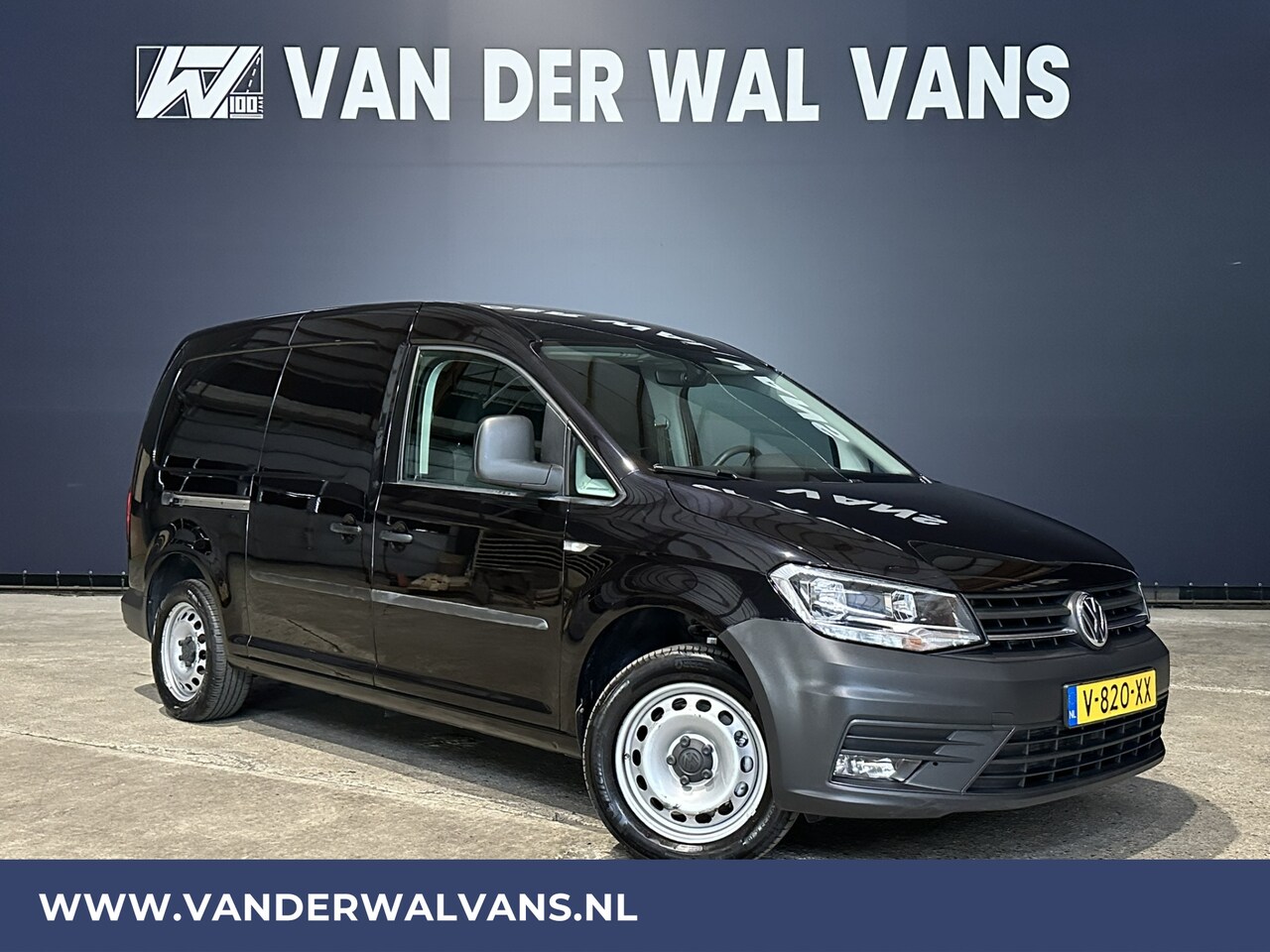 Volkswagen Caddy - 2.0 TDI 150pk L2H1 Euro6 Airco | Navigatie | 1500kg Trekhaak | LED | Navigatie | Cruisecon - AutoWereld.nl