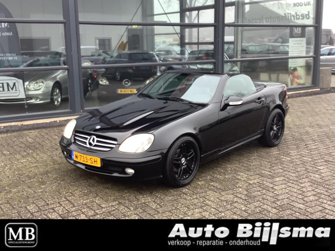 Mercedes-Benz SLK-klasse - 200 K. Automaat, lederen interieur, zeer net, - AutoWereld.nl