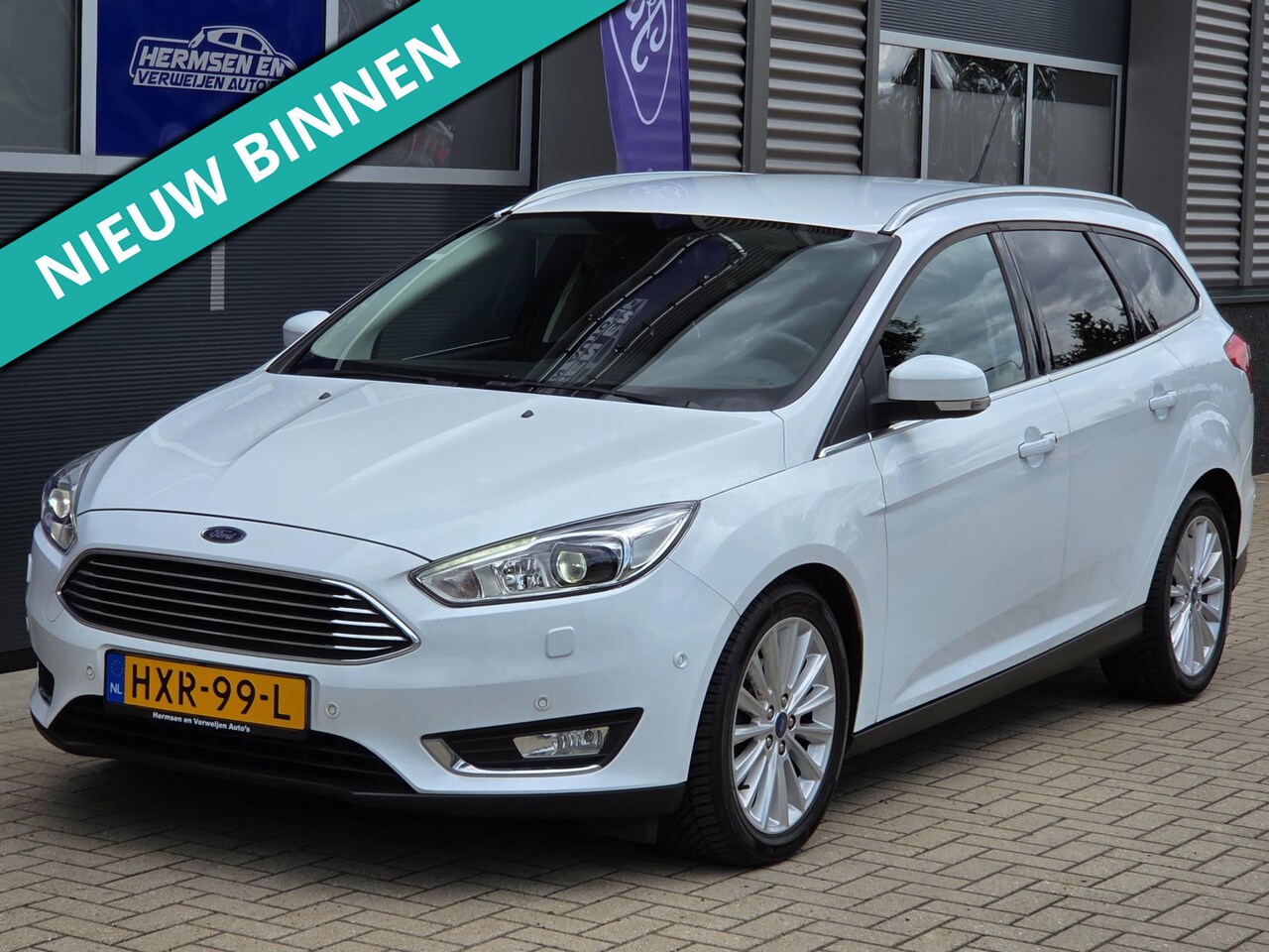 Ford Focus Wagon - 1.0 EcoBoost 125pk Titanium automaat! - AutoWereld.nl