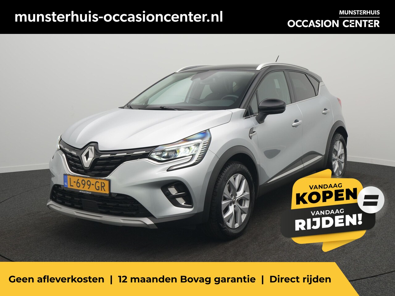 Renault Captur - TCe 90 Intens - RIJKLAARPRIJS - Achteruitrijcamera - All Seasonbanden - Dealeronderhouden - AutoWereld.nl