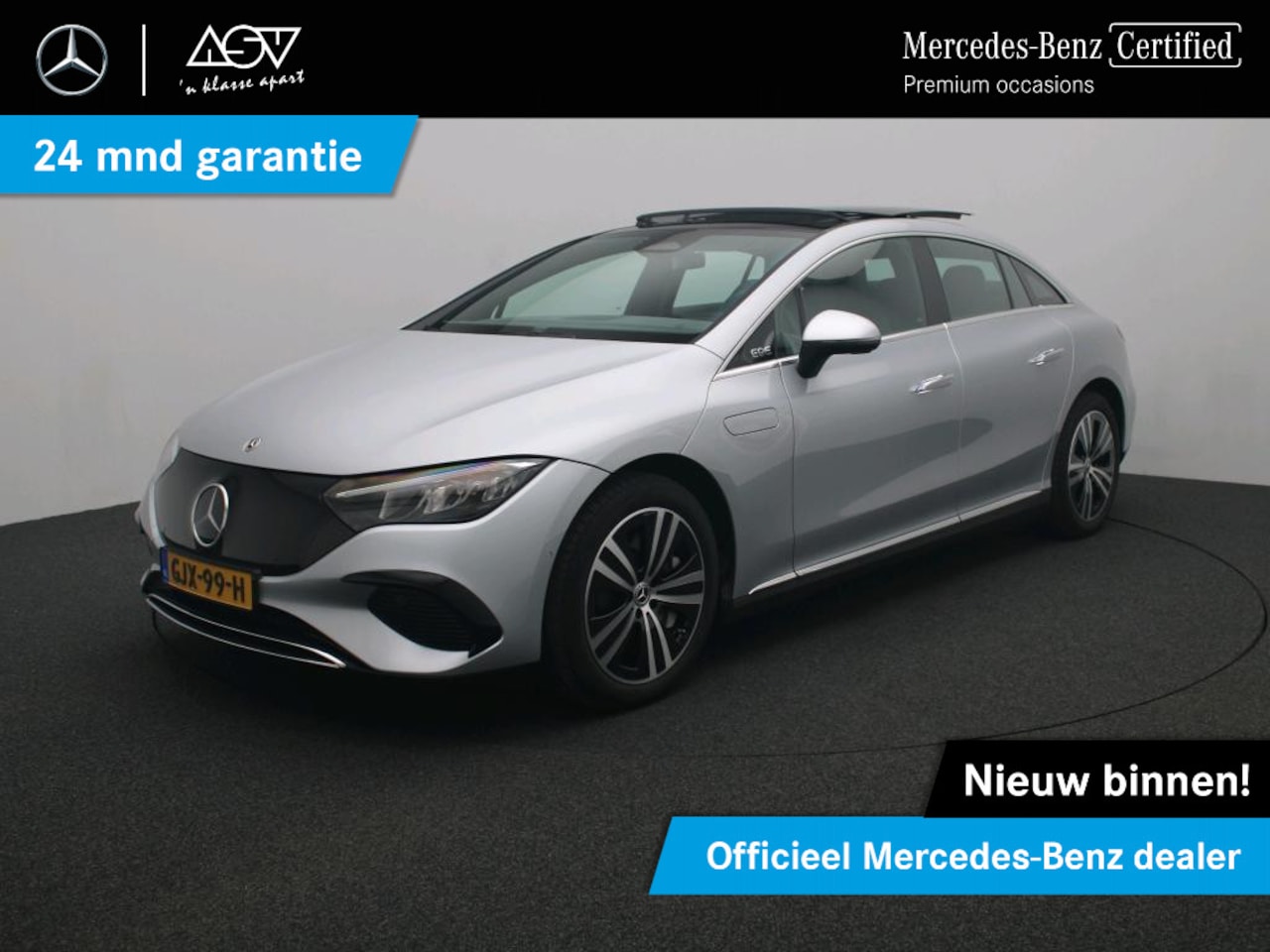 Mercedes-Benz EQE - 300 Business Edition 89 kWh Panoramadak - AutoWereld.nl