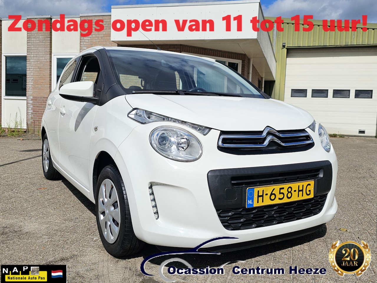 Citroën C1 - 1.0 VTi Feel 1.0 VTi Feel, Airco! APK 12-2026! 1e Eig! VERWACHT!! - AutoWereld.nl