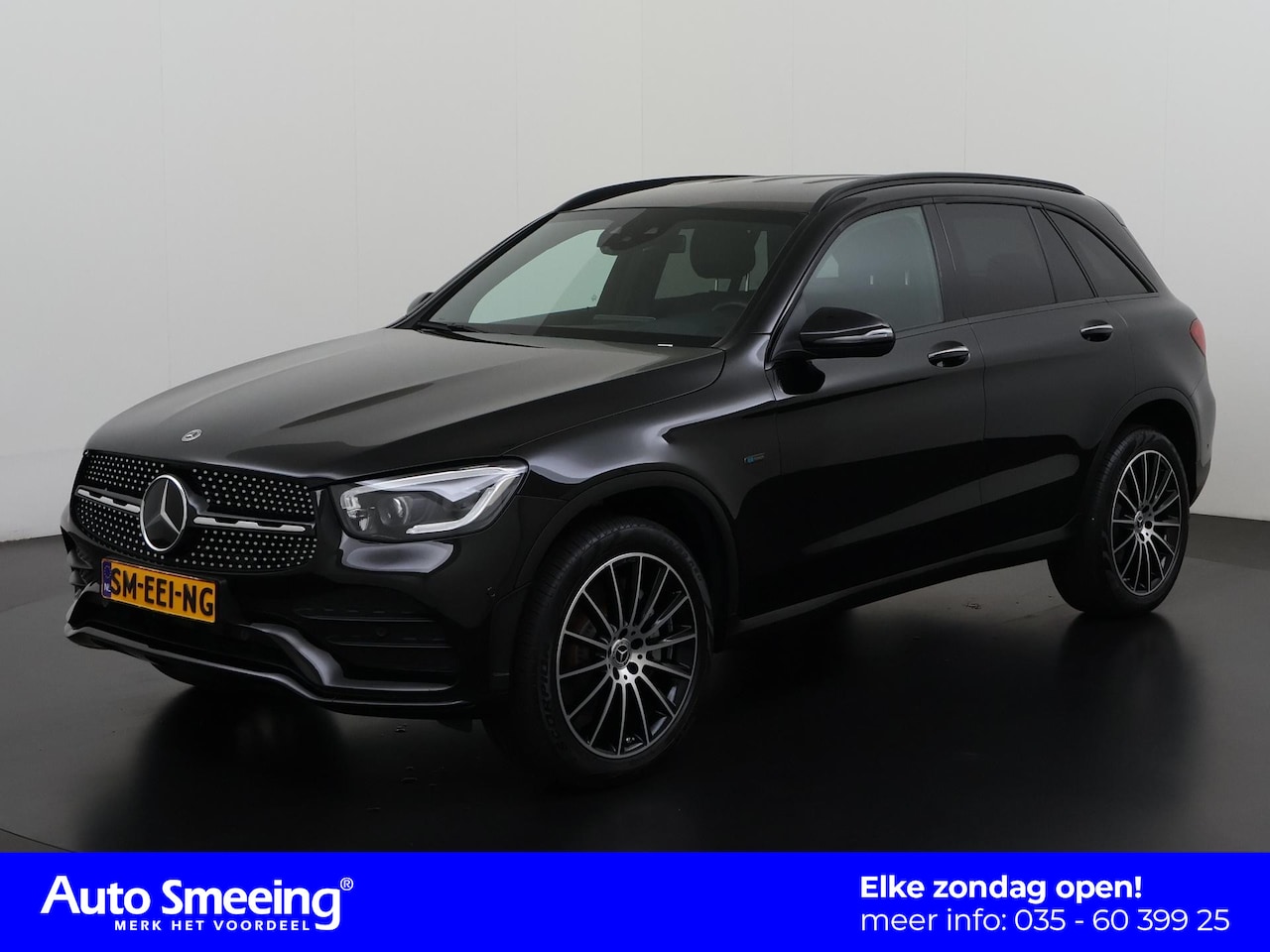 Mercedes-Benz GLC-klasse - 300e 4MATIC AMG Night | Trekhaak | Head Up | Burmester | Memory stoel | Zondag Open! - AutoWereld.nl