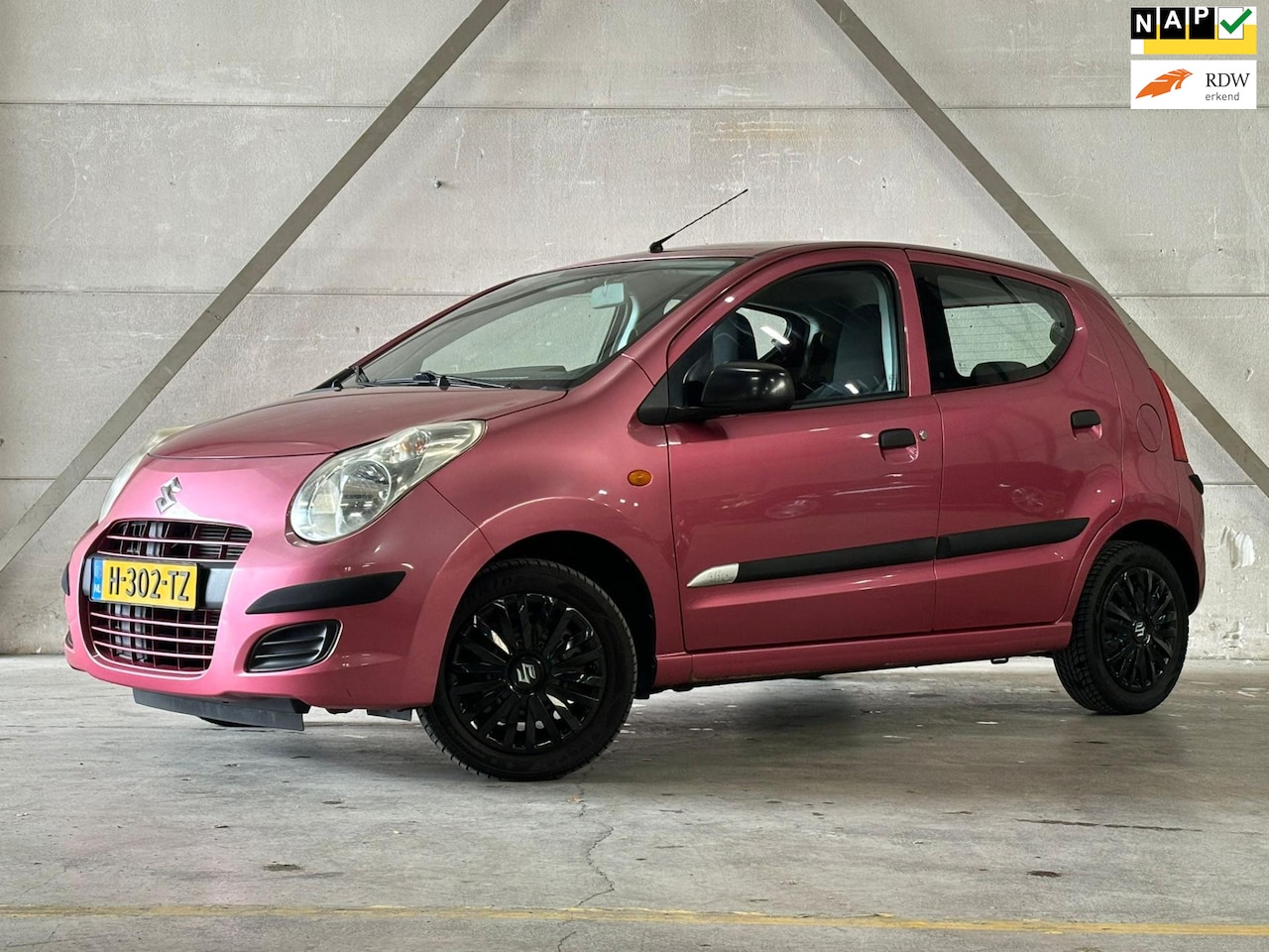 Suzuki Alto - 1.0 Base Airco Elektrische ramen Roze editie! - AutoWereld.nl