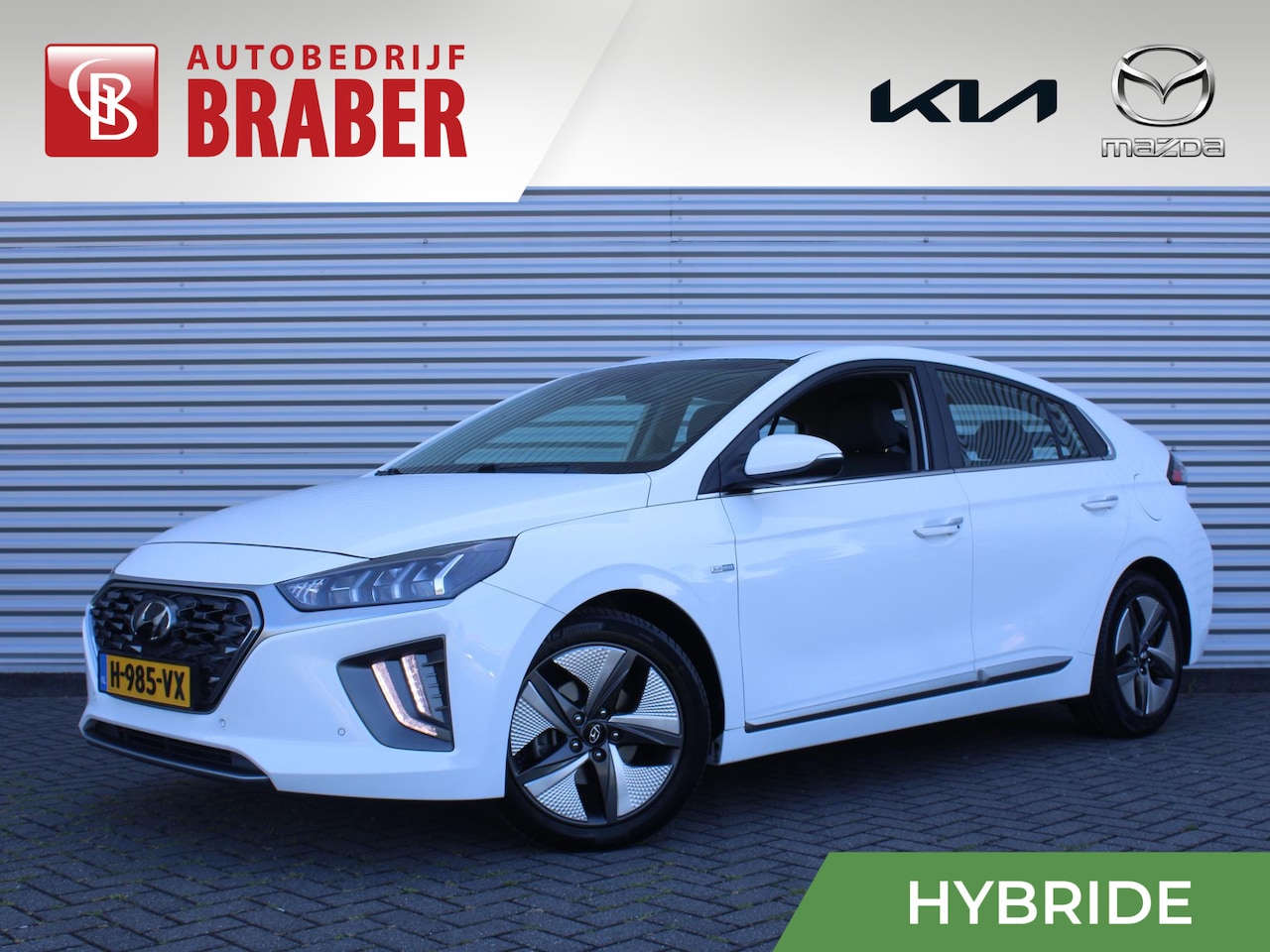 Hyundai IONIQ - 1.6 GDi Premium - Plus | Trekhaak | Leder | Stuur-/stoelverwarming v+a | Stoelventilatie | - AutoWereld.nl