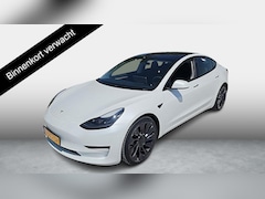 Tesla Model 3 - PERFORMANCE AWD 75 kWh 482 PK ACCU SOH 90% 1e EIGENAAR. GARANTIE 3-2030 OF 192.000 KM