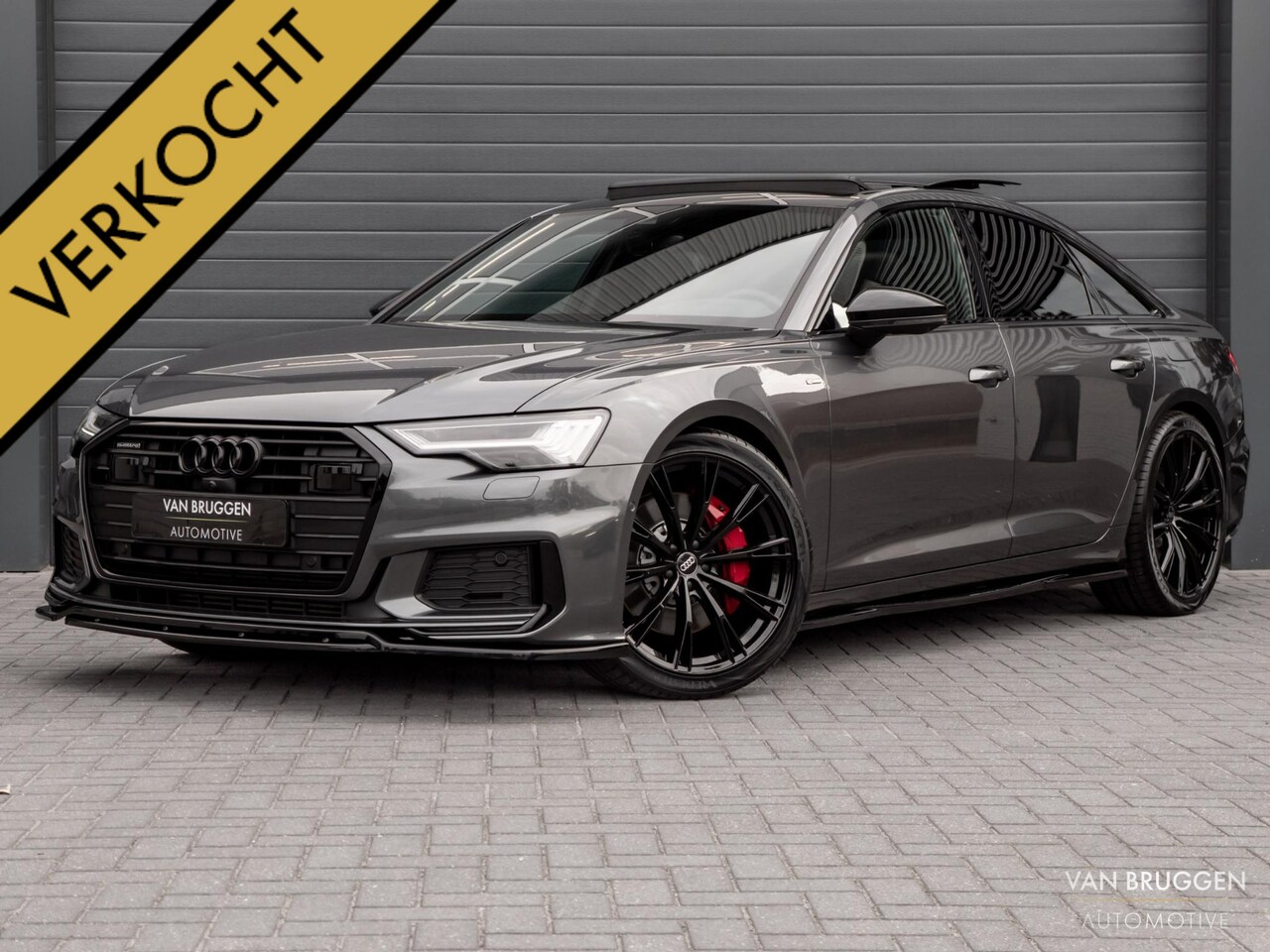 Audi A6 Limousine - 55 TFSI e quattro S-Line Pano B&O S6 HUD BTW Sfeer 21" - AutoWereld.nl