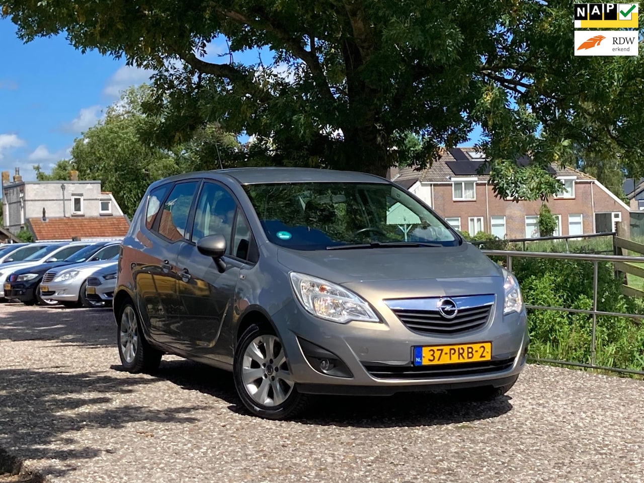 Opel Meriva - 1.4 Turbo Edition | Cruise + Airco nu € 3.975,-!!! - AutoWereld.nl