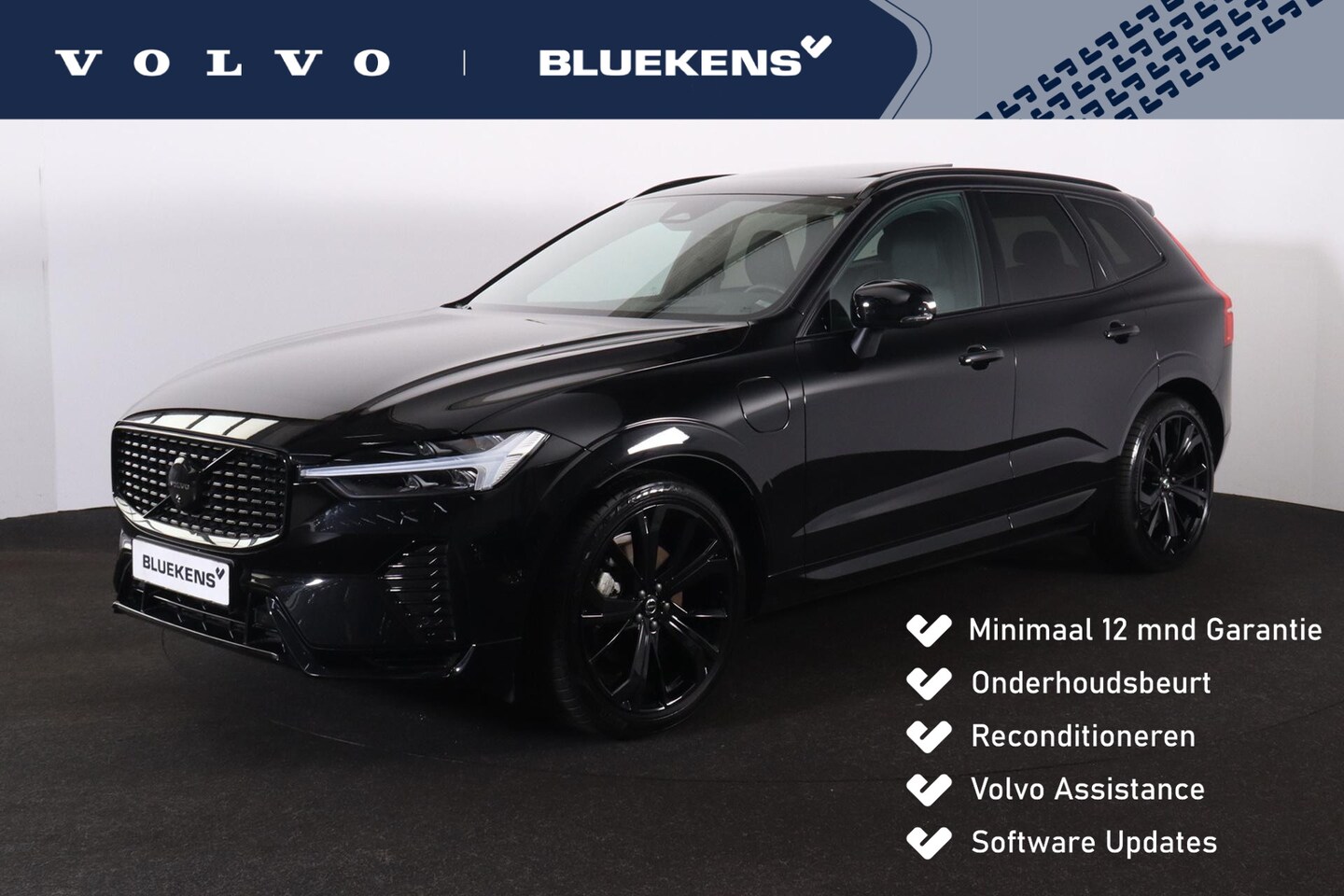 Volvo XC60 - T6 Recharge AWD Plus Black Edition - LONG RANGE - Luchtvering - Panorama/schuifdak - Intel - AutoWereld.nl