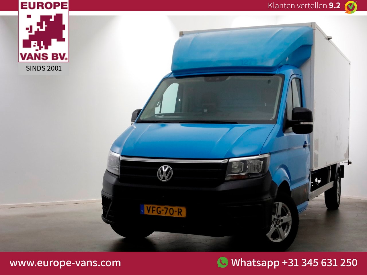 Volkswagen Crafter - 35 2.0 TDI E6 Bakwagen met achterdeuren 2 Persoons 02-2020 - AutoWereld.nl