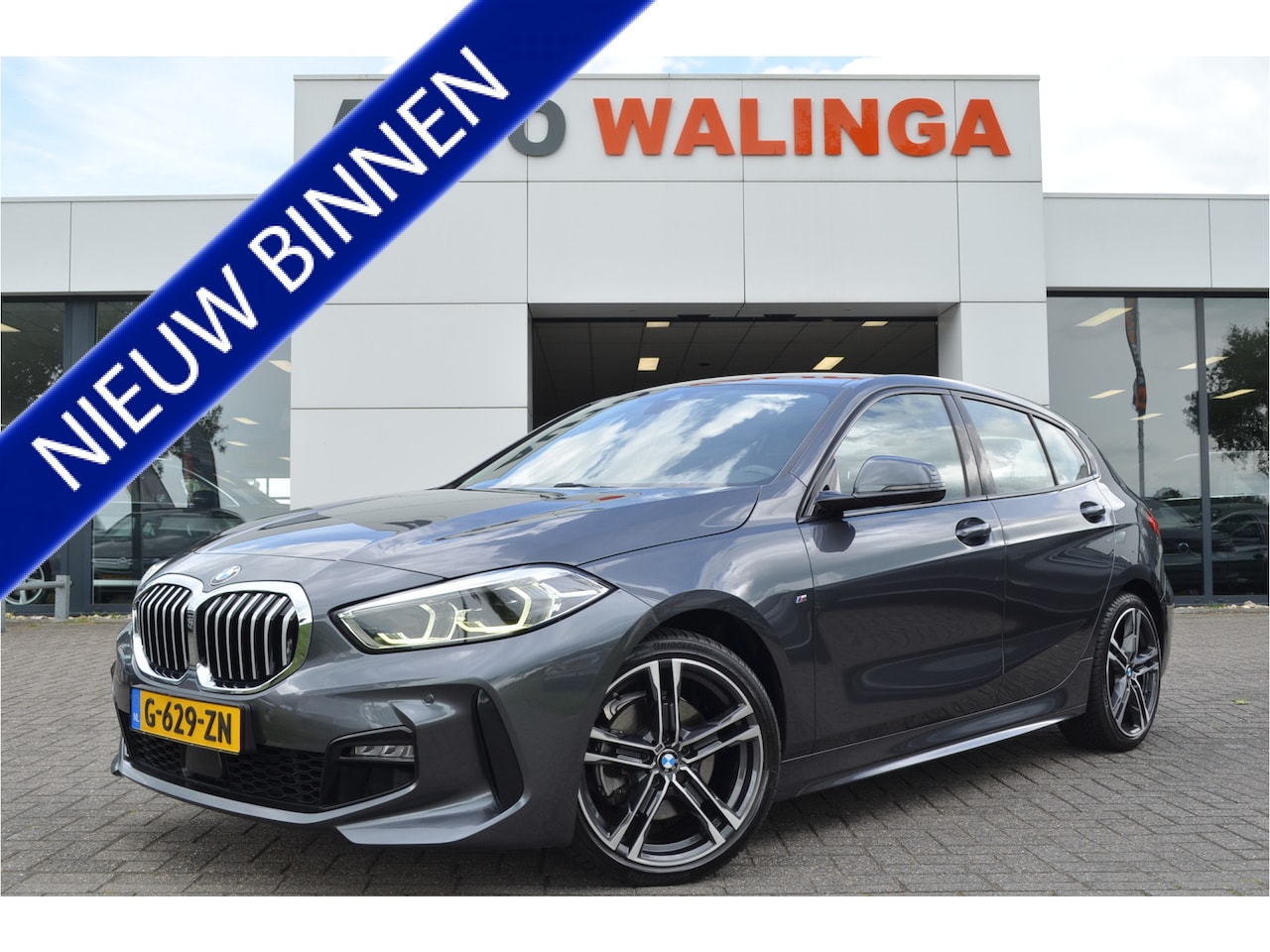 BMW 1-serie - 118i M-Sport Stoelverwarming | 18'' LMV |  Carplay | Virtual cockpit | Navi | NL auto | NA - AutoWereld.nl
