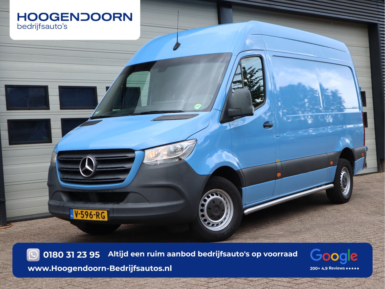 Mercedes-Benz Sprinter - 314 CDI Automaat L2H2 RDW Euro 6 - Trekhaak - Airco - 3 Zits - AutoWereld.nl