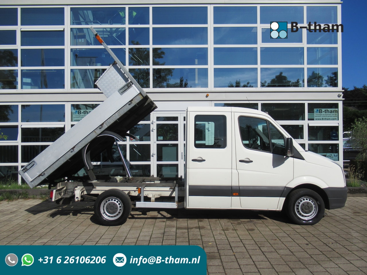 Volkswagen Crafter - 35 2.5TDI 80 KW DOKA Dubbelcabine Kipper - AutoWereld.nl
