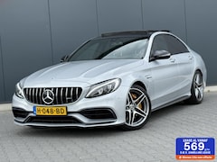 Mercedes-Benz C-klasse - AMG 63 Panoramadak - Led - Carbon - Burmester