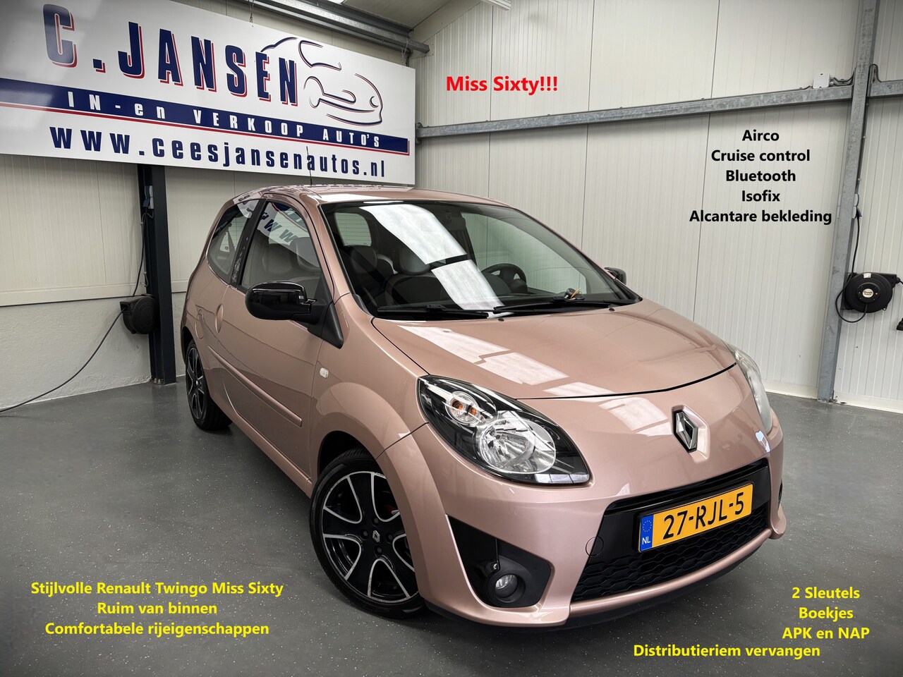 Renault Twingo - 1.2-16V Miss Sixty Eyecatcher! - AutoWereld.nl