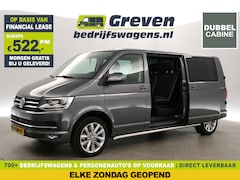 Volkswagen Transporter - 2.0 TDI L2H1 | 204PK | MARGE | Pano | Dubbele Cabine | 5 Persoons | DSG Automaat Airco LED