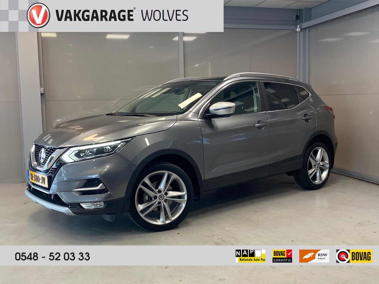 Nissan Qashqai - 1.3 DIG-T N-Motion | PANODAK | CAMERA | LED | - AutoWereld.nl