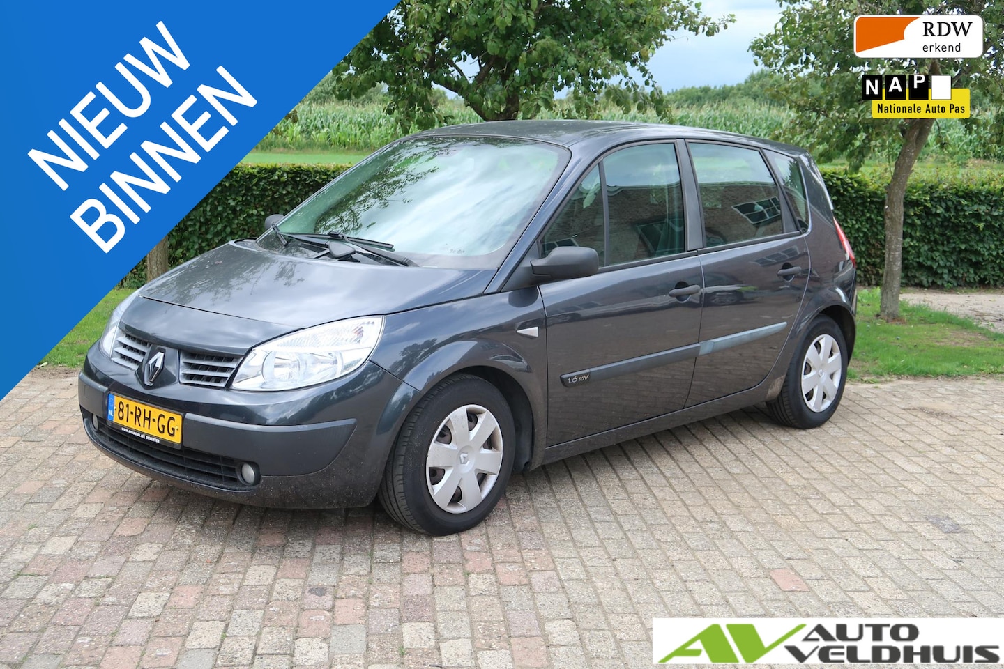 Renault Scénic - 1.6-16V Expression Comfort JAAR APK, TREKHAAK, AIRCO WERKT - AutoWereld.nl