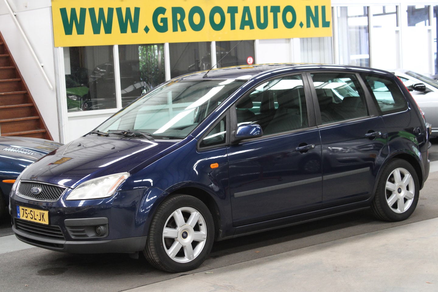 Ford Focus C-Max - 1.6-16V Futura Airco, Cruise control, Stuurbekrachtiging - AutoWereld.nl