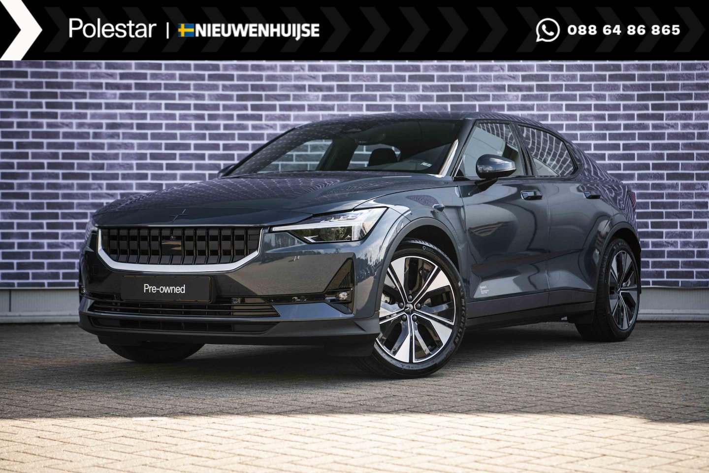 Polestar 2 - Long Range Single Motor 78 kWh | Pilot lite pack | Adaptieve cruise control | 360 camera | - AutoWereld.nl