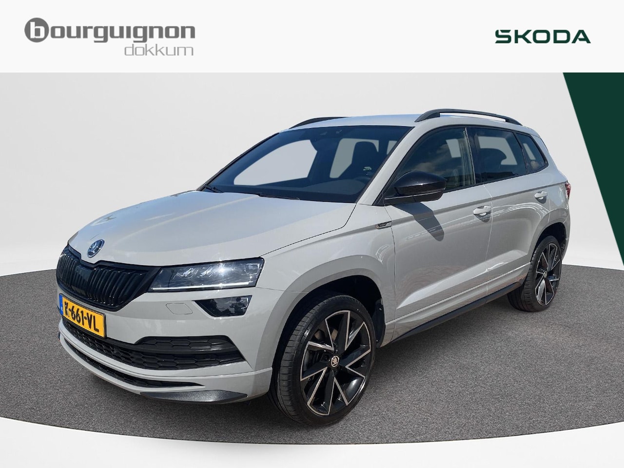 Skoda Karoq - 1.5 TSI ACT Sportline Business | 150 PK | Canton Sound | A-Camera | Trekhaak | ACC | - AutoWereld.nl