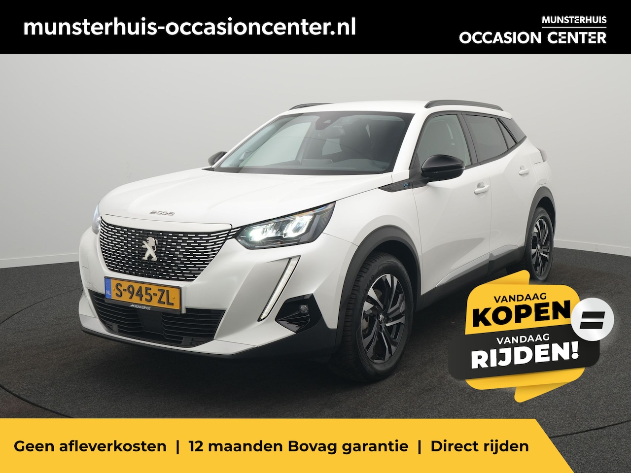 Peugeot e-2008 - EV Allure Pack 50 kWh - RIJKLAARPRIJS - Achteruitrijcamera - AutoWereld.nl