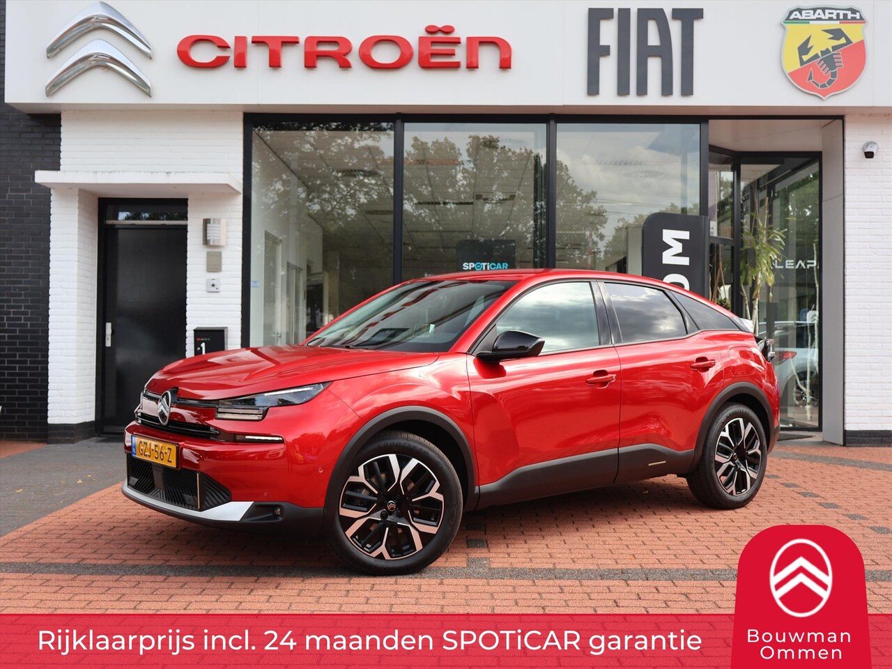 Citroën C4 - Mild-Hybrid 145PK e-DCS6 Automaat Max, Rijklaarprijs | Adaptieve Cruise Controle | 360 Cam - AutoWereld.nl
