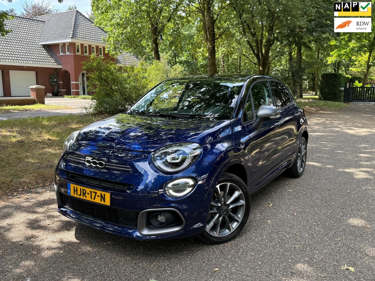 Fiat 500 X - 1.5 Hybrid Sport Navi Camera Climate Cruise Led 12Dkm - AutoWereld.nl