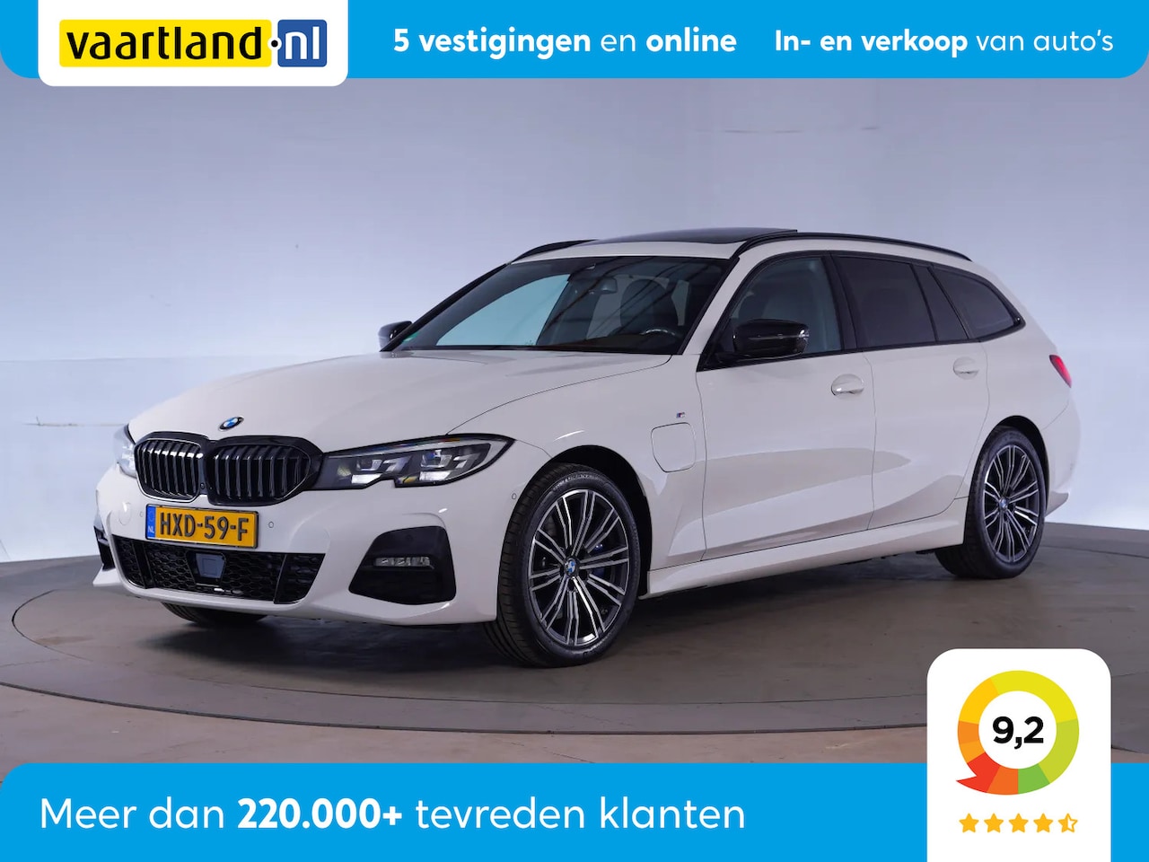 BMW 3-serie Touring - 330e M Sport [ Panorama HUD Harman/Kardon 360°cam ] - AutoWereld.nl