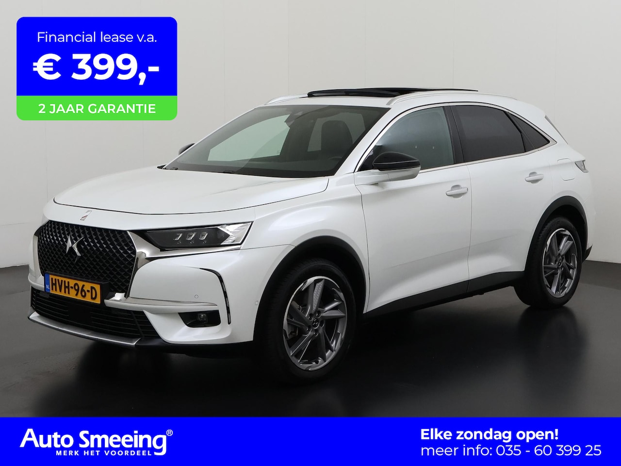 DS 7 Crossback - E-Tense 4x4 Grand Chic 300pk | Panoramadak | Leder | Adaptief Demping | Zondag Open! - AutoWereld.nl