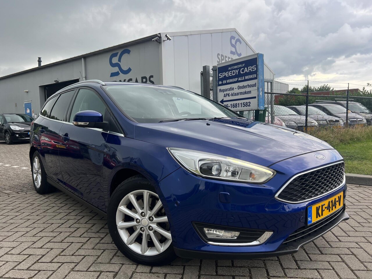 Ford Focus Wagon - 1.5 Titanium Edition 2014 Clima Cruise Navi Camera - AutoWereld.nl