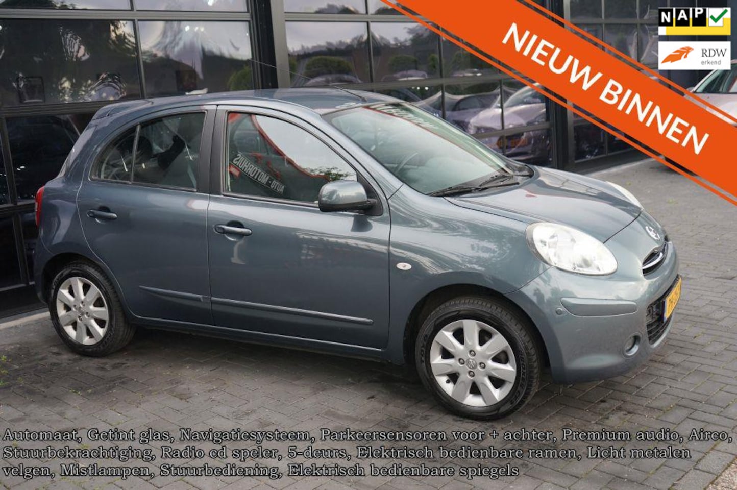 Nissan Micra - 1.2 Connect Edition 1.2 Connect Edition, PDC, Navi, Elek pakket - AutoWereld.nl